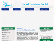 Tablet Screenshot of ishnee.com